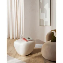 Tavolino In Forma Organica Pietra