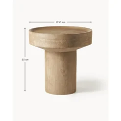 Tavolino In Legno Di Mango Benno