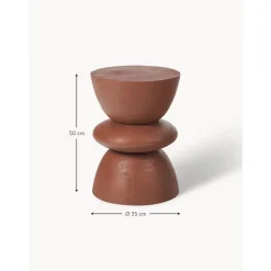 Tavolino In Legno Di Mango Benno