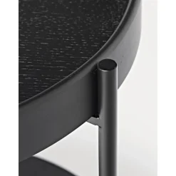 Tavolino In Legno Nero Renee