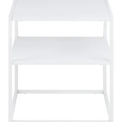 Tavolino In Metallo Con Ripiano Neptun