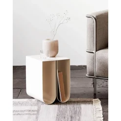 Tavolino In Metallo Curved