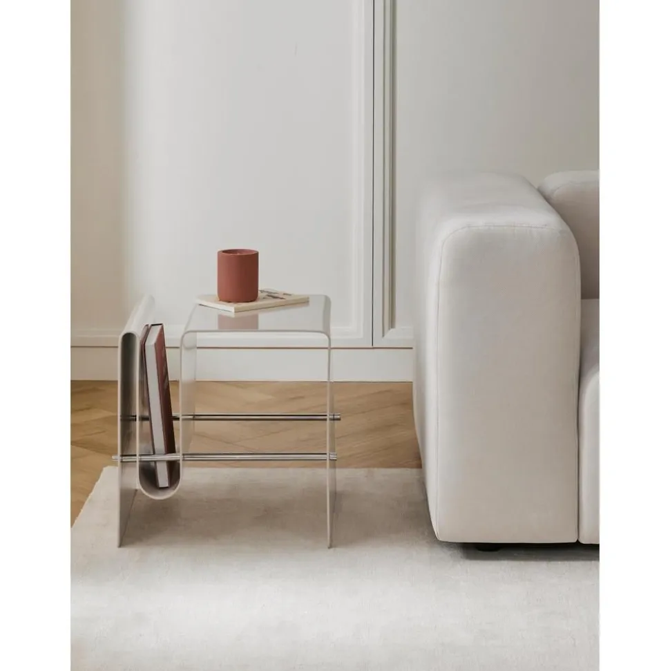 Tavolino Moderno In Metallo Julia