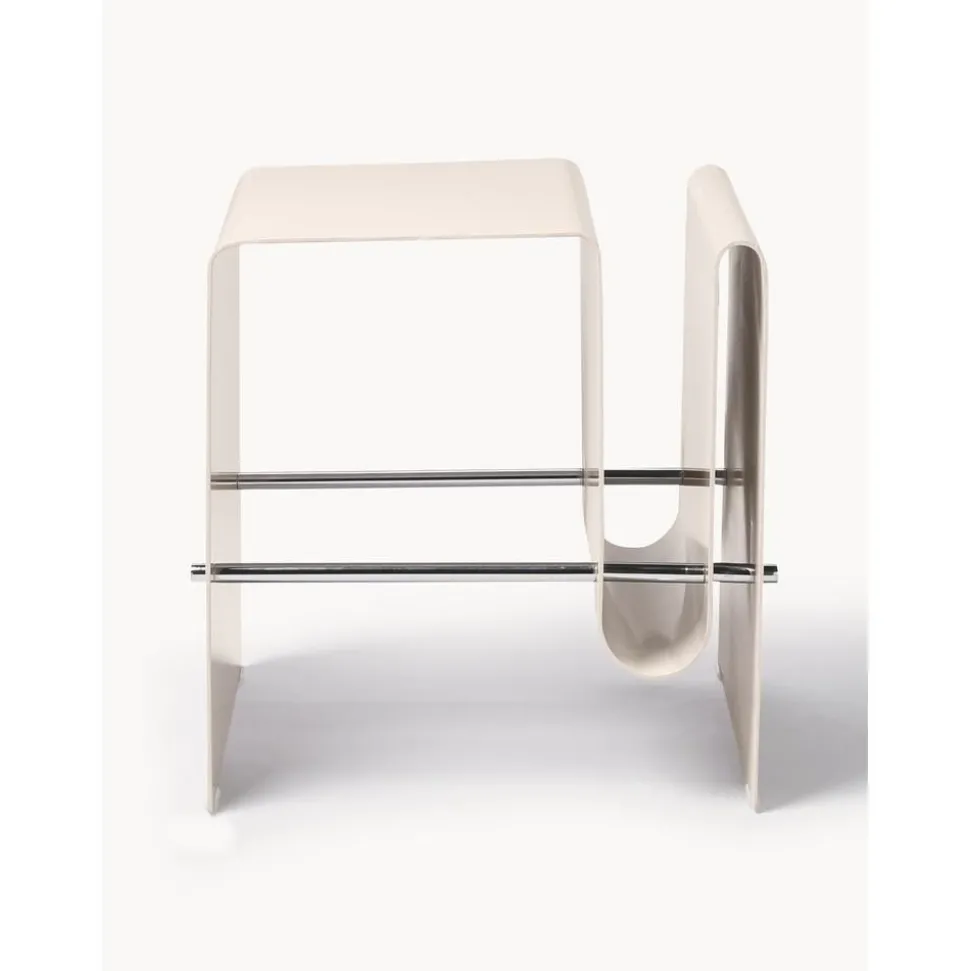 Tavolino Moderno In Metallo Julia