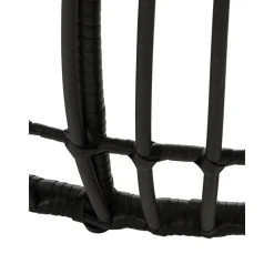 Tavolino Rotondo Con Piano In Vetro Costa