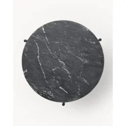 Tavolino Rotondo Con Piano In Marmo Ella