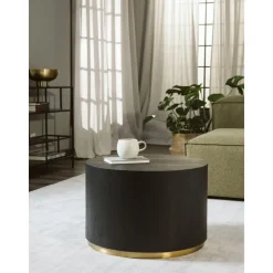 Tavolino Rotondo Da Salotto Clarice