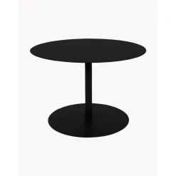 Tavolino Rotondo Da Salotto In Metallo Snow