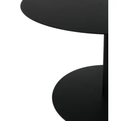 Tavolino Rotondo Da Salotto In Metallo Snow