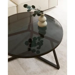 Tavolino Rotondo Da Salotto Fortunata