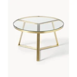 Tavolino Rotondo Da Salotto Fortunata