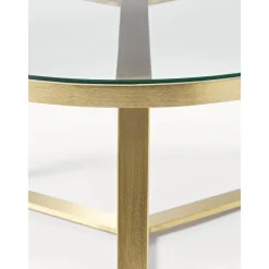 Tavolino Rotondo Da Salotto Fortunata