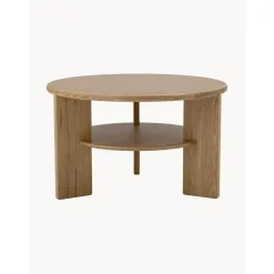 Tavolino Rotondo In Legno Lourdes