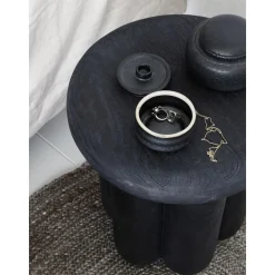 Tavolino Rotondo In Legno Di Mango Phant