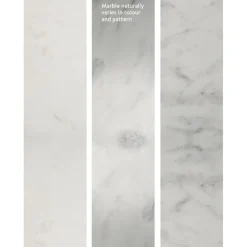 Tavolino Rotondo In Marmo Alys