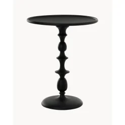 Tavolino Rotondo In Metallo Classic