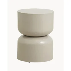 Tavolino Rotondo In Metallo Matka