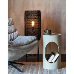 Tavolino Rotondo In Metallo Sai