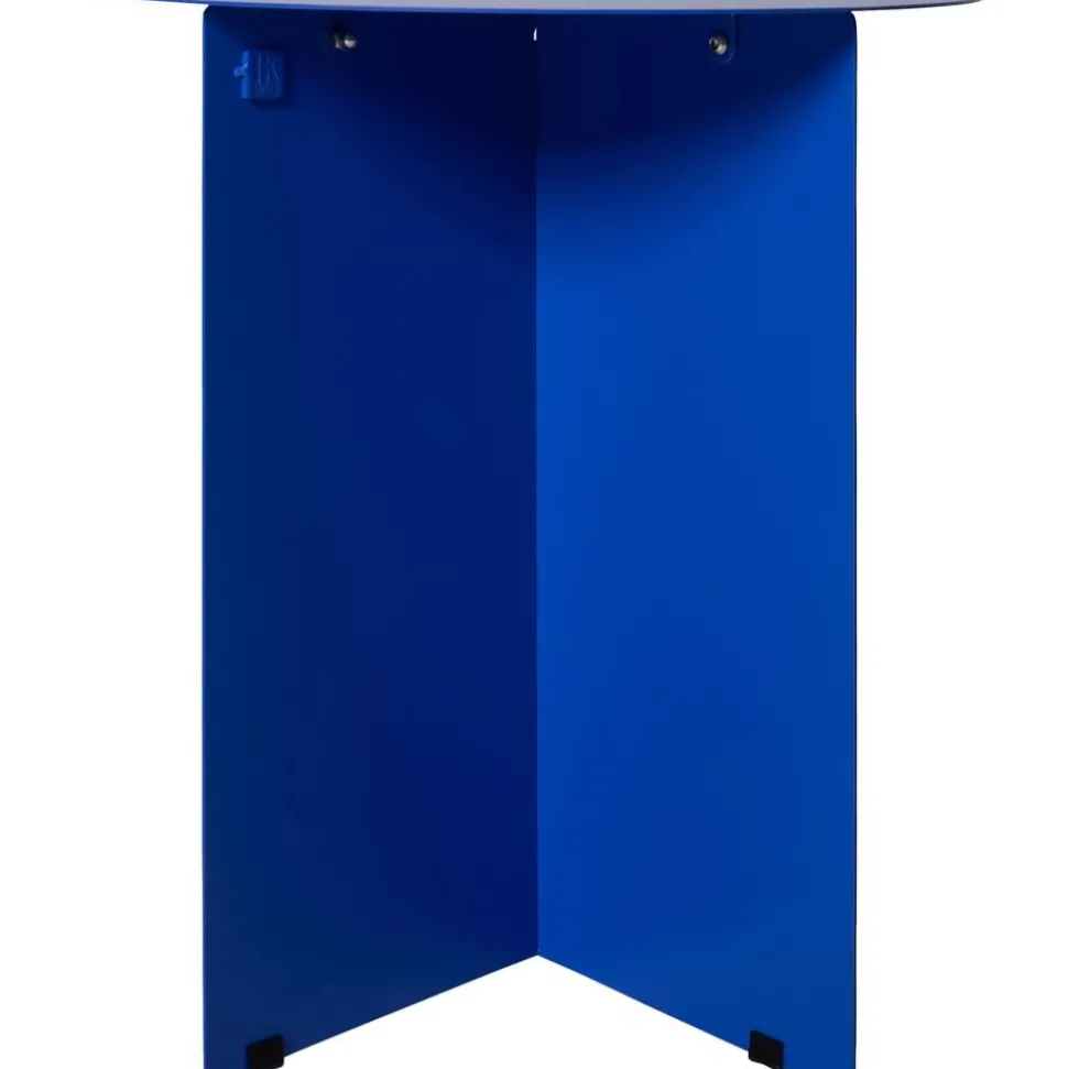 Tavolino Rotondo In Metallo Dinga