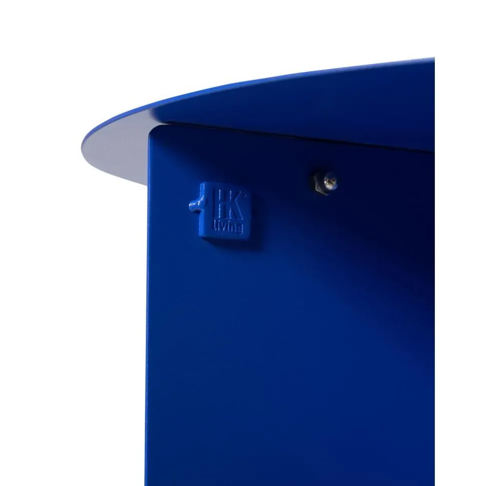 Tavolino Rotondo In Metallo Dinga