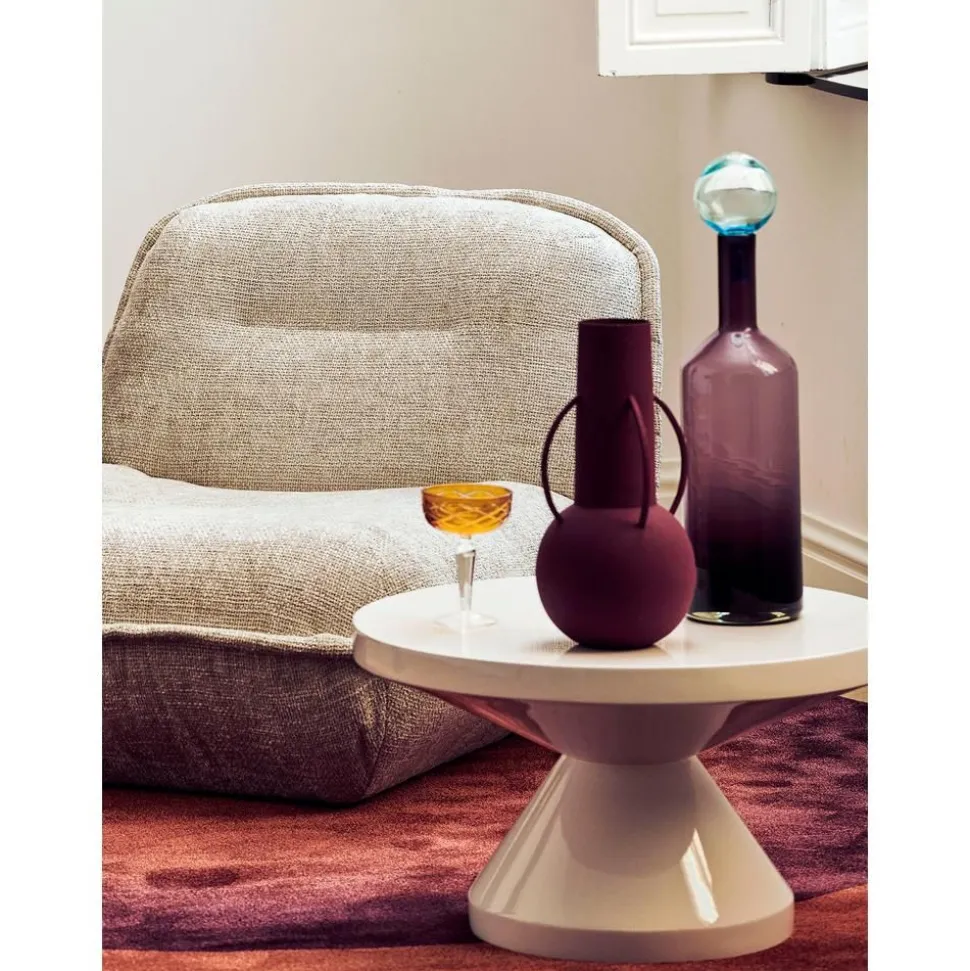 Tavolino Rotondo Zig Zag