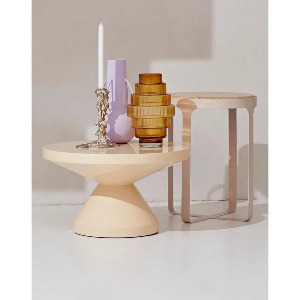 Tavolino Rotondo Zig Zag