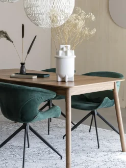 Tavolo Allungabile In Legno Di Noce Glimps, 180 - 240 X 90 Cm