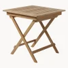 Tavolo Da Giardino In Legno Di Teak York, 70X70 Cm