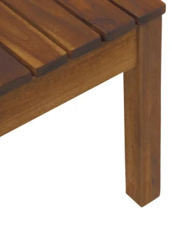 Tavolo Da Giardino In Legno Di Acacia Bo 100 X 60 Cm