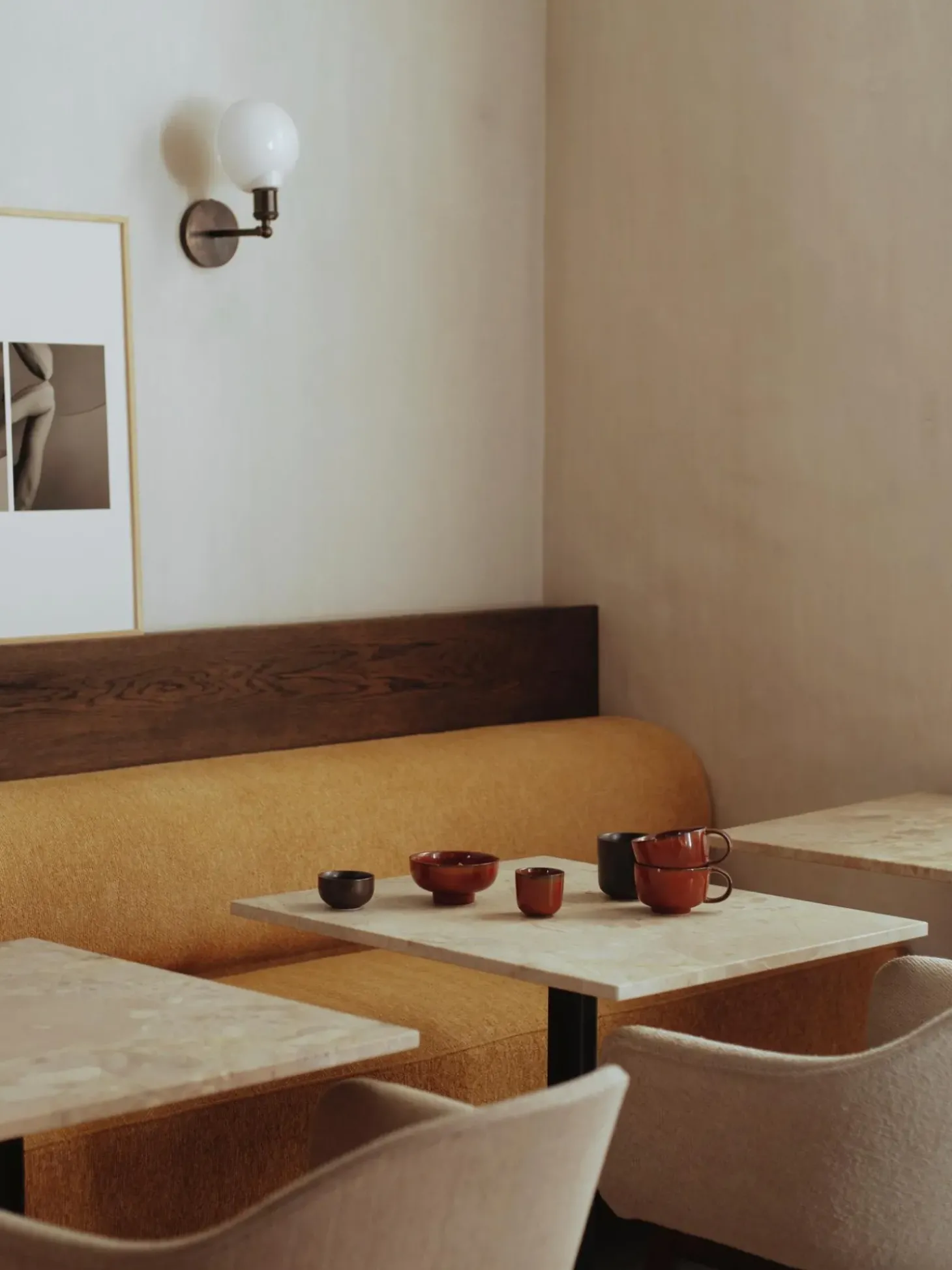 Tavolo Da Pranzo In Pietra Arenaria Harbour, 60 X 70 Cm