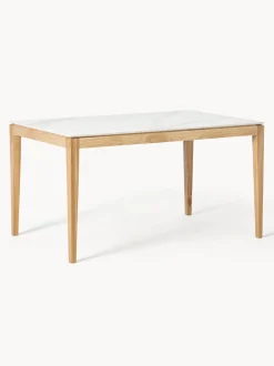 Tavolo Effetto Marmo Jackson, In Diverse Misure