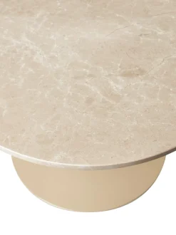 Tavolo Ovale In Marmo Miley, 120 X 90 Cm