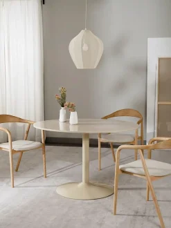 Tavolo Ovale In Marmo Miley, 120 X 90 Cm