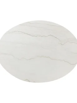 Tavolo Ovale In Marmo Miley, 120 X 90 Cm