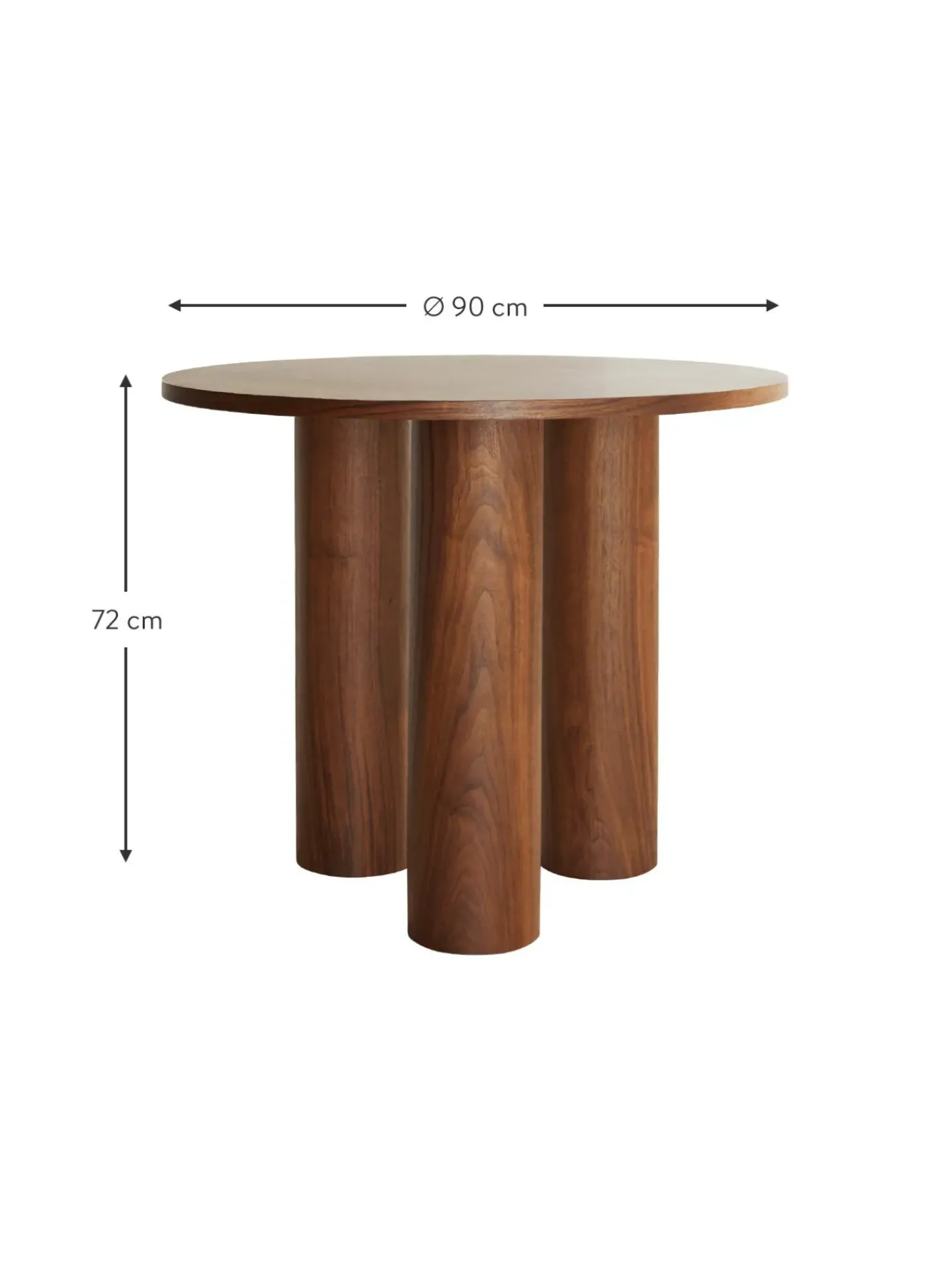 Tavolo Rotondo Colette, O 90 Cm