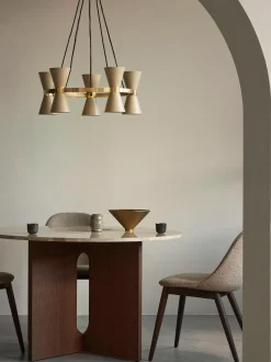 Tavolo Rotondo Con Piano In Arenaria Androgyne, O 120 Cm