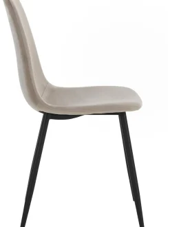 Tavolo Rotondo Con Sedie In Velluto Gilda, O 110 Cm