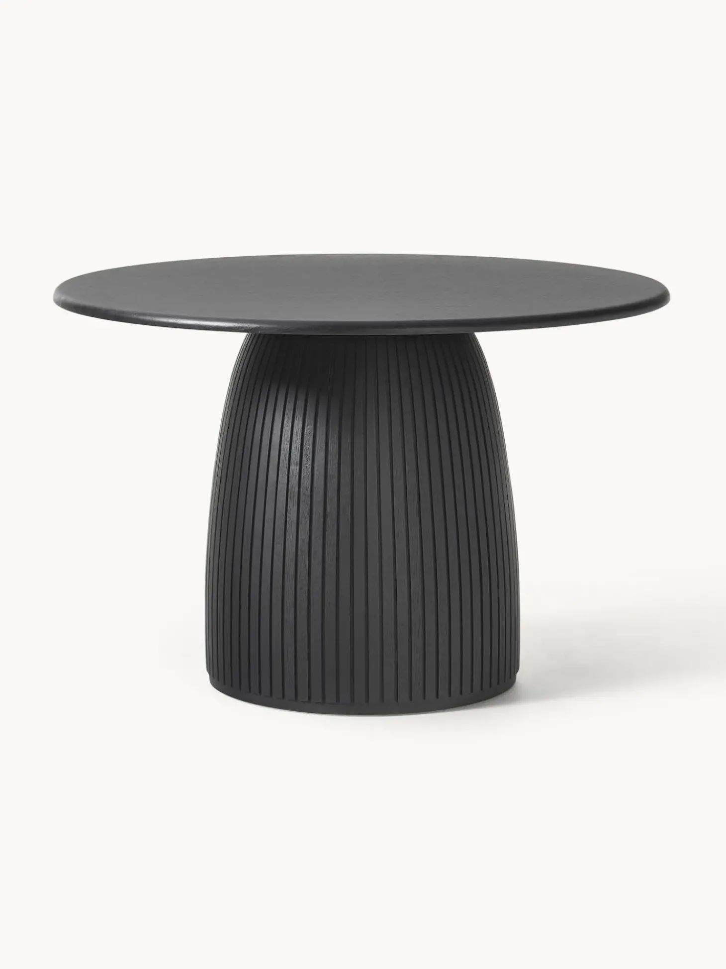 Tavolo Rotondo Con Struttura Scanalata Nelly, In Diverse Dimensioni