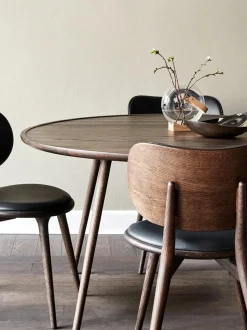 Tavolo Rotondo In Legno Di Quercia Accent, Varie Misure