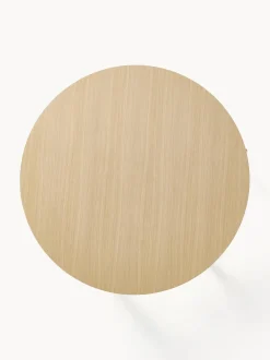 Tavolo-Contenitore Rotondo In Legno Di Quercia Calary