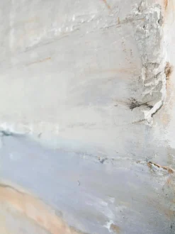 Tela Dipinta A Mano Con Cornice In Legno Scenario