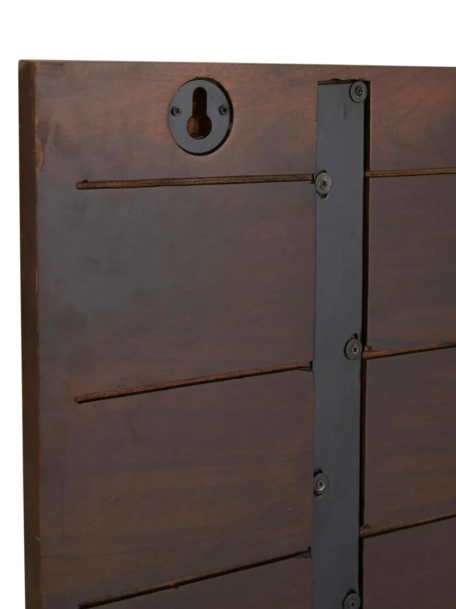 Testiera In Legno Di Mango Con Superficie Scanalata Betty