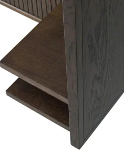 Testiera In Legno Di Quercia Con Ripiani Redmond