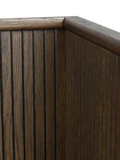 Testiera In Legno Di Quercia Con Ripiani Redmond