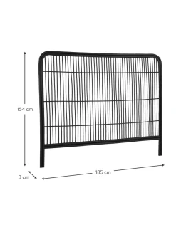 Testiera In Rattan Nago