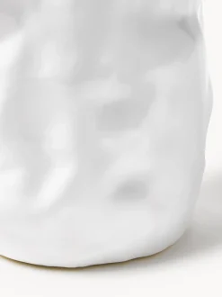 Vaso Con Decoro Dorato Dimple