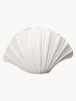 Vaso Conchiglia Grande Di Design Bianco Shell