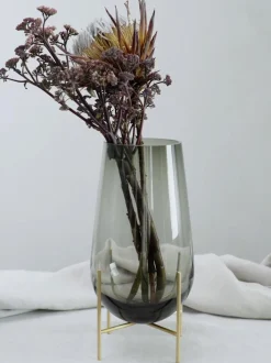 Vaso Da Terra In Vetro Soffiato Echasse