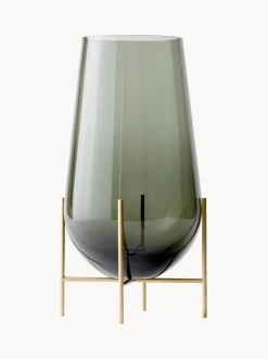 Vaso Da Terra In Vetro Soffiato Echasse