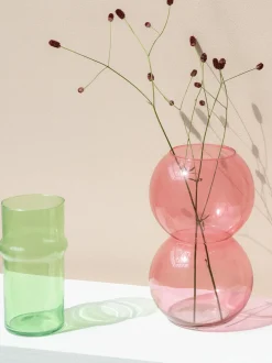 Vaso Di Design In Vetro Soffiato Pebbles